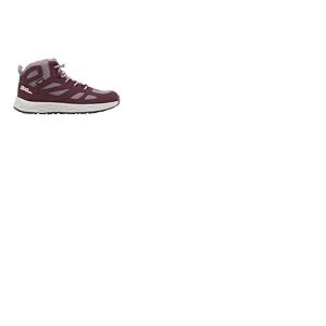 Jack Wolfskin Woodland 2 Texapore Mid K Chaussure de randonn&eacute;e, Framboise, 33 EU