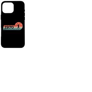 Joueur de Tennis n&eacute; en 1970 Anniversaire Hommes Tennis Coque pour iPhone 16 Pro Max