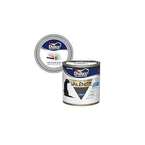 Ma Couleur Sur-mesure par Dulux Valentine – Peinture Laque Glycéro - Grande résistance pour boiseries et ferronneries - Mat Poivre 0,5 L