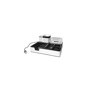 MONOLITH GLOBAL DO 003-17 Organiseur de bureau avec 3 ports de charge USB