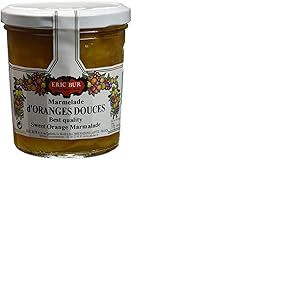 ERIC BUR Marmelade d'Oranges Douces 370 g - Lot de 3