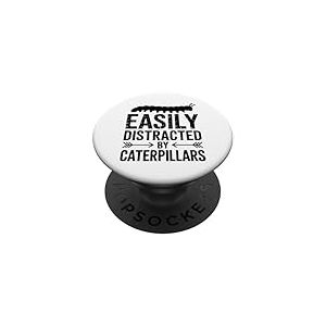 Caterpillar Funny Caterpillar PopSockets PopGrip Adh&eacute;sif