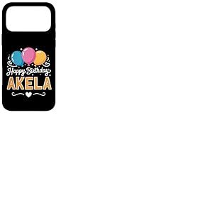 Joyeux Anniversaire en Disant Akela Coque pour iPhone 17 Pro Max