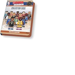 Classeur de Collection Brick Heroes - &Eacute;tui Officiel pour Figurines de Basket - Range jusqu'&agrave; 15 Superstar - Bo&iuml;te de rangement collector pour fan de NBA