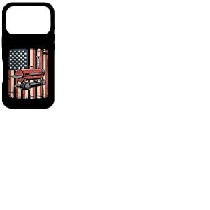 Barbecue fumoir Drapeau am&eacute;ricain Patriotique Pitmaster Coque pour iPhone 17 Pro
