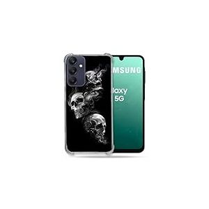 Cokitec Coque Renforc&eacute;e pour Samsung Galaxy A16 5G Tete de Mort Triple
