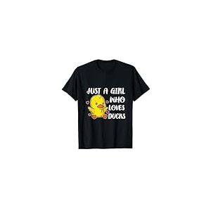 Just A Girl Who Loves Ducks Canard Costume T-Shirt