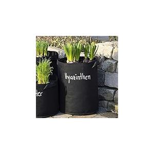 Meister 9960590 Lot de 5 Sacs de Plantation 43 l – 45 x Ø 35 cm – Perméable à l'air et à l'eau – Feutre, Sac de Plantation pour Pommes de Terre, Pot en Feutre