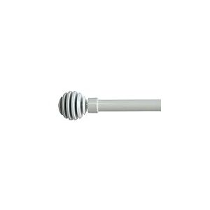Trim&Tram 5800/006 C9 Soho Kit de Tringle Extensible Blanc 110 à 210 cm