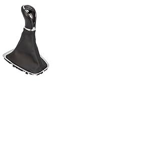Origen Pommeau de levier de vitesse spécifique + soufflet Opel Crossland X 2017-2020 pour 5 vitesses. Parfait pour le remplacement du pommeau et du soufflet d'origine.