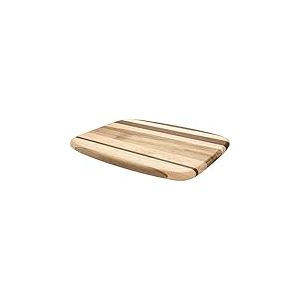 Rockingham Forge Planche &agrave; d&eacute;couper premium de bois composite 35 x 28 cm &ndash; Pour la cuisine, la pr&eacute;paration et le service de fromage, pain & charcuteri &ndash; Planche &agrave; grain fin d'acacia et de bois d'h&eacute;v&eacute;a