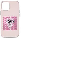 Echo Tech Technicienne en échocardiographie Fille Coquette Bow Rose Coque pour iPhone 12/12 Pro