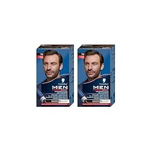 Schwarzkopf Couleur Men Perfect 70 Châtain foncé naturel, Châtain foncé Naturel, 1 Unité (Lot de 2)