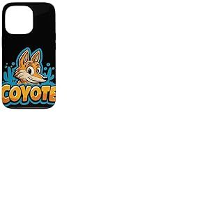 Incroyable Logo Coyote pour Les Amateurs de Dessins anim&eacute;s Coque pour iPhone 13 Pro