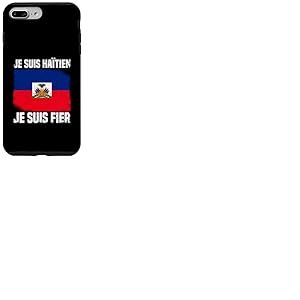 Haiti Design Drapeau Haïti Graphique pour Haïti Coque pour iPhone 7 Plus/8 Plus