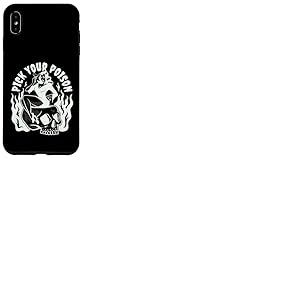 Pick Your Poison Pin Up Devil Woman Tatouage Traditionnel Flash Coque pour iPhone XS Max