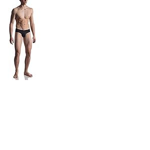 MANstore Cheeky Brief Slips, Noir, Medium Homme