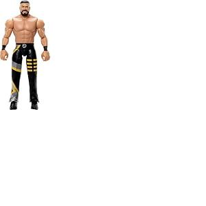 Mattel WWE Figurine articulée Main Event Andrade de 15 cm à Collectionner avec 10 Points d’Articulation et Apparence réaliste, JCV49
