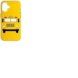 Costume de conducteur de Bus Scolaire Jaune Coque pour iPhone 16