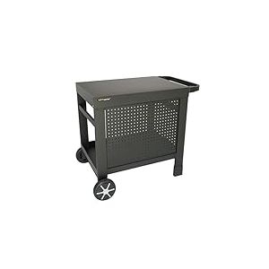 Cook'in garden, Desserte de Jardin, Reva 80, Montage Facile, Dimensions Produit : L 98 x l 65 x H 80cm - Noir