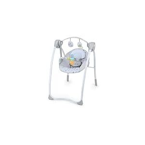 Disney Baby Balancelle B&eacute;b&eacute; Winnie l'Ourson par Bright Starts, 6 Vitesses de Balancement et Minuterie, Pliable, Barre &agrave; Jouets Amovible, Unisexe, Nouveau-n&eacute; - 9 kg