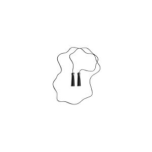 Bulk Corde &Agrave; Sauter, R&eacute;glable, 13.5 cm Poign&eacute;es, 278 cm Corde