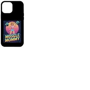 Anime Muscle Mommy Weightlifting Fitness Girl Aesthetic Coque pour iPhone 12 Pro Max