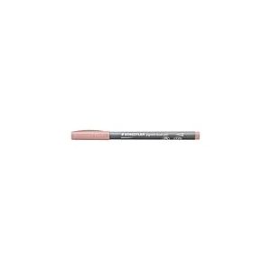 Staedtler - PIGMENT ART - Brush 371 - Feutre - Pointe pinceau - Couleur vieux rose - Lot de 10-371-207
