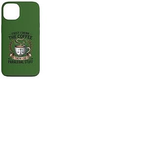 Juridique Professionnel Parajuriste Amoureux Du Café Bureau Humour Coque pour iPhone 13