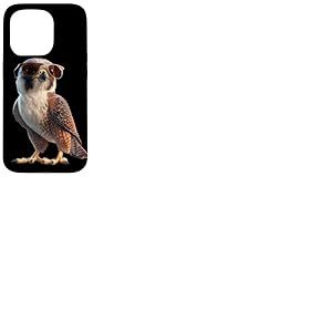 Faucon Crécerellette Chasse au Faucons Pèlerin Faucon Coque pour iPhone 15 Pro