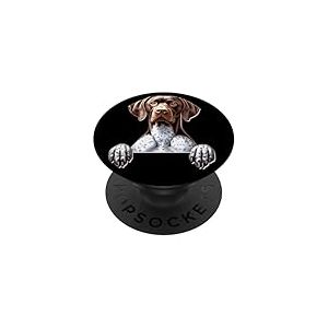 Chien pointeur anglais PopSockets PopGrip Adhésif