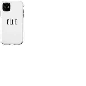 Elle Coque pour iPhone 11