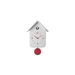 Guzzini, Horloge Coucou A/Pendule Qq, 24,8 x 12 x h39 cm, Blanc