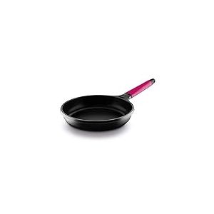 Castey Induction Pan avec poign&eacute;e amovible, magenta 30 cm