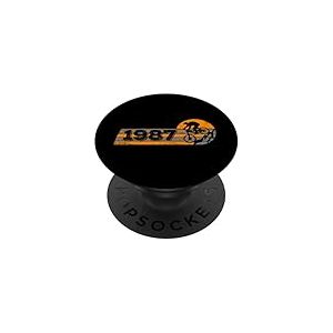 VTT Vélo de montagne MTB Cycliste Né en 1987 Anniversaire PopSockets PopGrip Adhésif