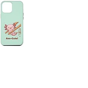 Mignon Baguette Kawaii AXO-Cute Axolotl Food Meme Coque pour iPhone 12 Pro Max