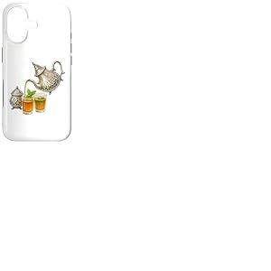 Culture Marocaine Th&eacute; &agrave; la Menthe Maroc Th&eacute;i&egrave;re Marocaine Coque pour iPhone 17