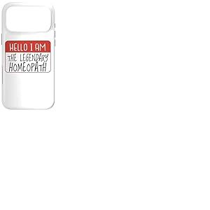 Hom&eacute;opathe Legendary Herbes hom&eacute;opathiques Naturopathe Hom&eacute;opathie Coque pour iPhone 17 Pro Max