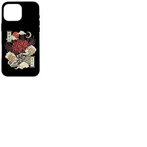 Lys Araign&eacute;e Rouge Fleur Japonaise Fleur Coque pour iPhone 16 Pro Max