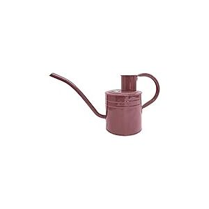 Kent & Stowe Arrosoir Vintage Rose de 1 Litre - Arrosoir en Acier galvanisé pour arroser Les Plantes d'intérieur - Pichet de Style Anglais Classique avec Bord surélevé