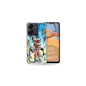 Cokitec Coque Renforcée pour Xiaomi Redmi 13C 4G Manga Dragon Ball Sangohan Duo