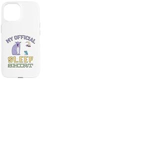 Pyjama de nuit femme et Hommes Chat sleep shirt de nuit Coque pour iPhone 15