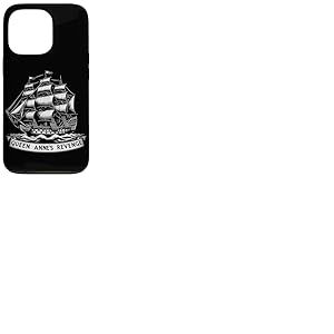 Le Vaisseau Amiral de Barbe Noire Le Pirate Revenge de la Reine Anne Coque pour iPhone 13 Pro
