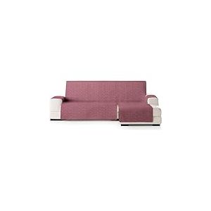 ECOMMERC3 Housse de canapé d'angle Extra Droite, Ajustement Polyvalent et Facile à Installer, Couleur Bordeaux, idéale pour Protection partielle et Utilisation avec des Animaux de Compagnie