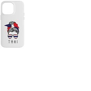 Thai Girl Thai Heritage Thailand Flag Coque pour iPhone 14 Pro Max