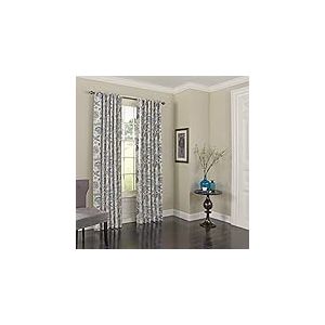 Eclipse Nina Rideau de fenêtre occultant Thermique Moderne avec Passe-Tringle pour Chambre à Coucher ou Salon (1 Panneau), 132,1 x 213,4 cm, Bleu