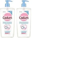 Cadum Cr&egrave;me Douche Tol&eacute;rance Hypoallerg&eacute;nique Sans Sulfate Probiotique 750ml (Lot de 2)