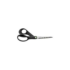 Fiskars ReNew Ciseaux de Cuisine, Longueur : 21 cm, Inox recyclé/plastique recyclé, Functional Form, Noir, 1074545