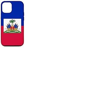 Coque pour iPhone 12/12 Pro Drapeau haïtien Haïti