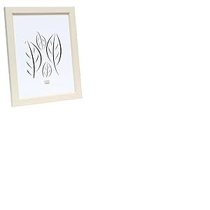 Deknudt Frames S45DK1 Cadre Photo avec Filet Bois Blanc 24 x 30 cm